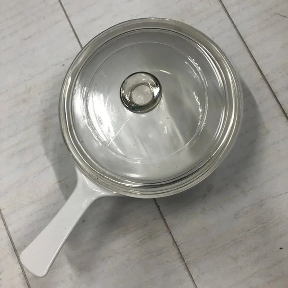 Vintage Corning Ware Cornflower Blue 1 Pint Menuette Pan With Lid P-81-B - Picture 6 of 9